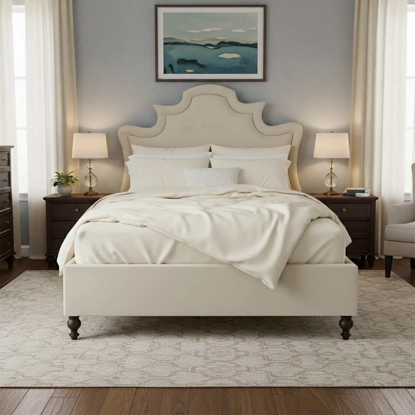 Arch Curved Bed