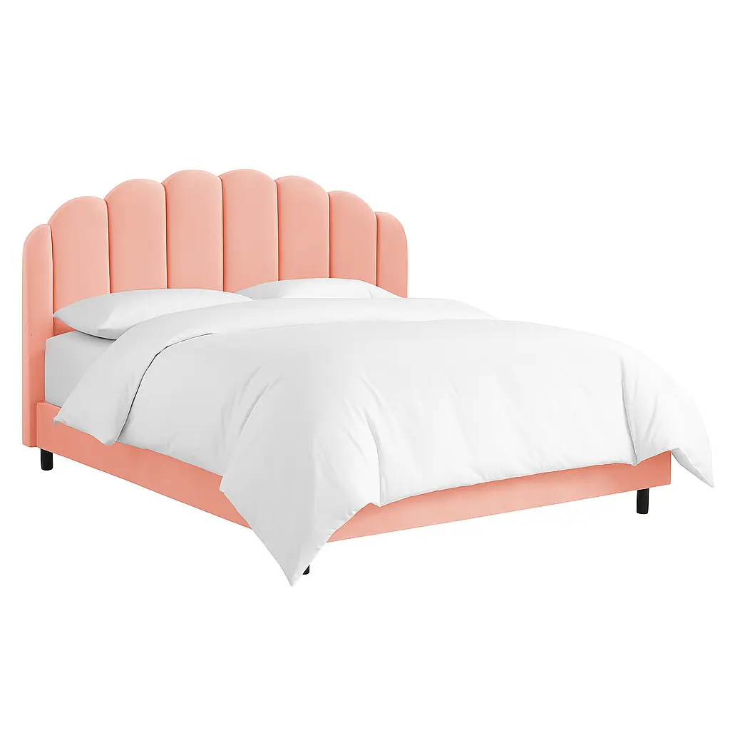 Brooks Velvet Bed - Image 4