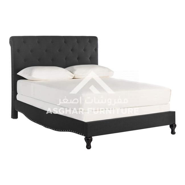 Linen Rolled Back Bed - Image 5