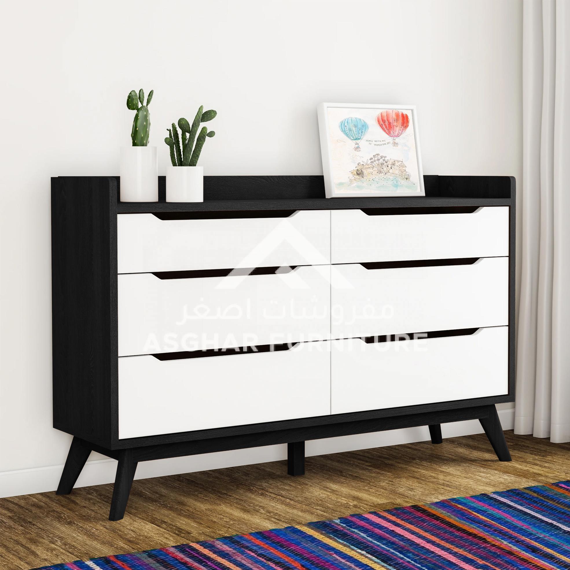 Modern Mid Century 6-Drawer Chest - Image 4