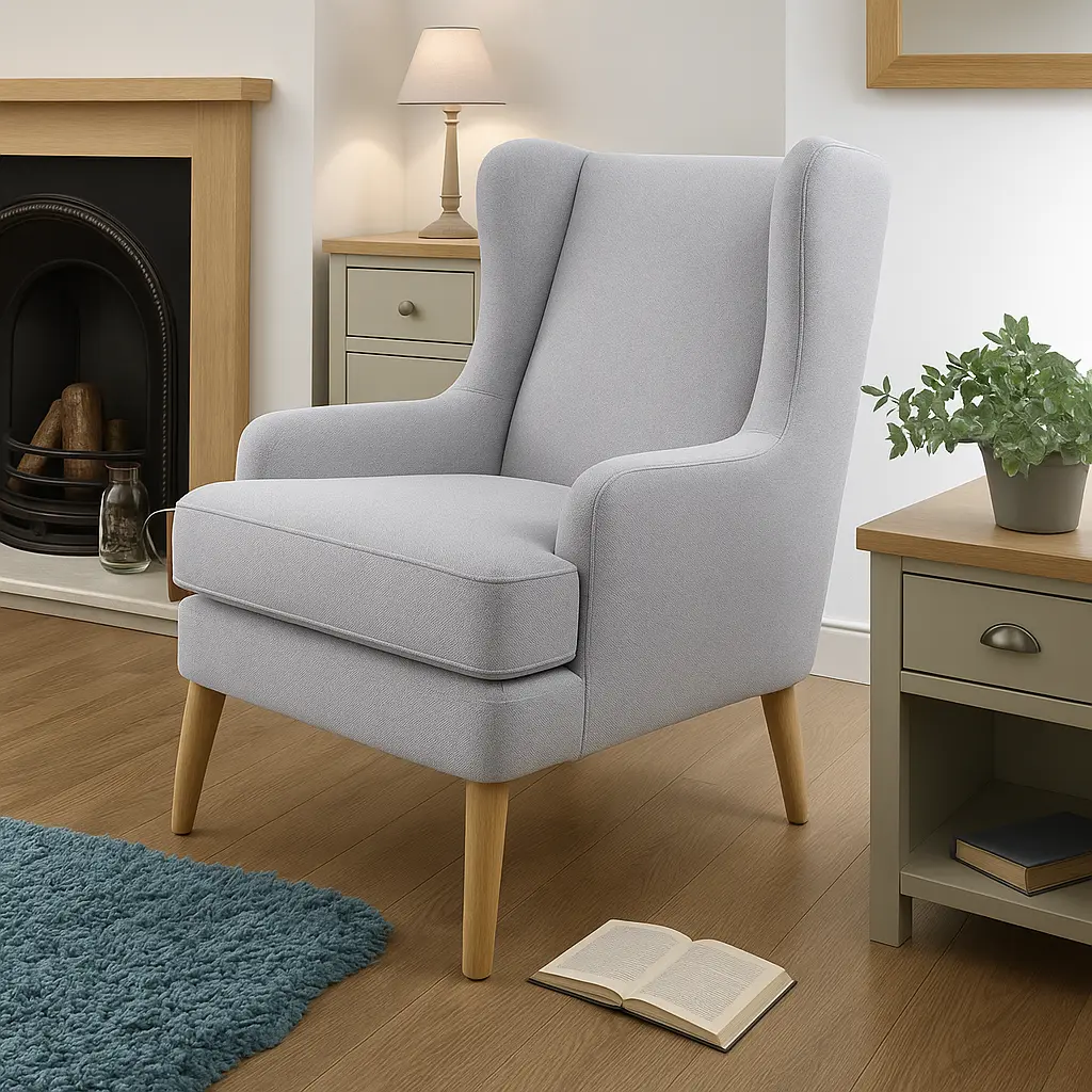 Noah Luxury Wingback Chair