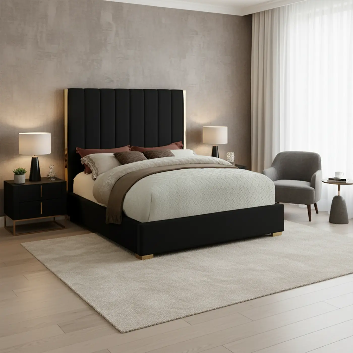 Teagen Channel Bed