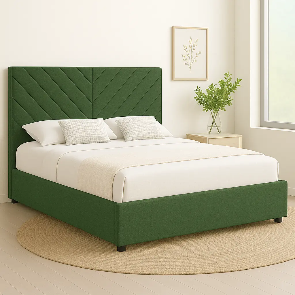 Aida Upholstered Bed - Image 2