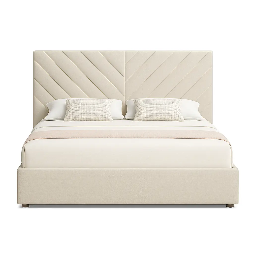 Aida Upholstered Bed - Image 4