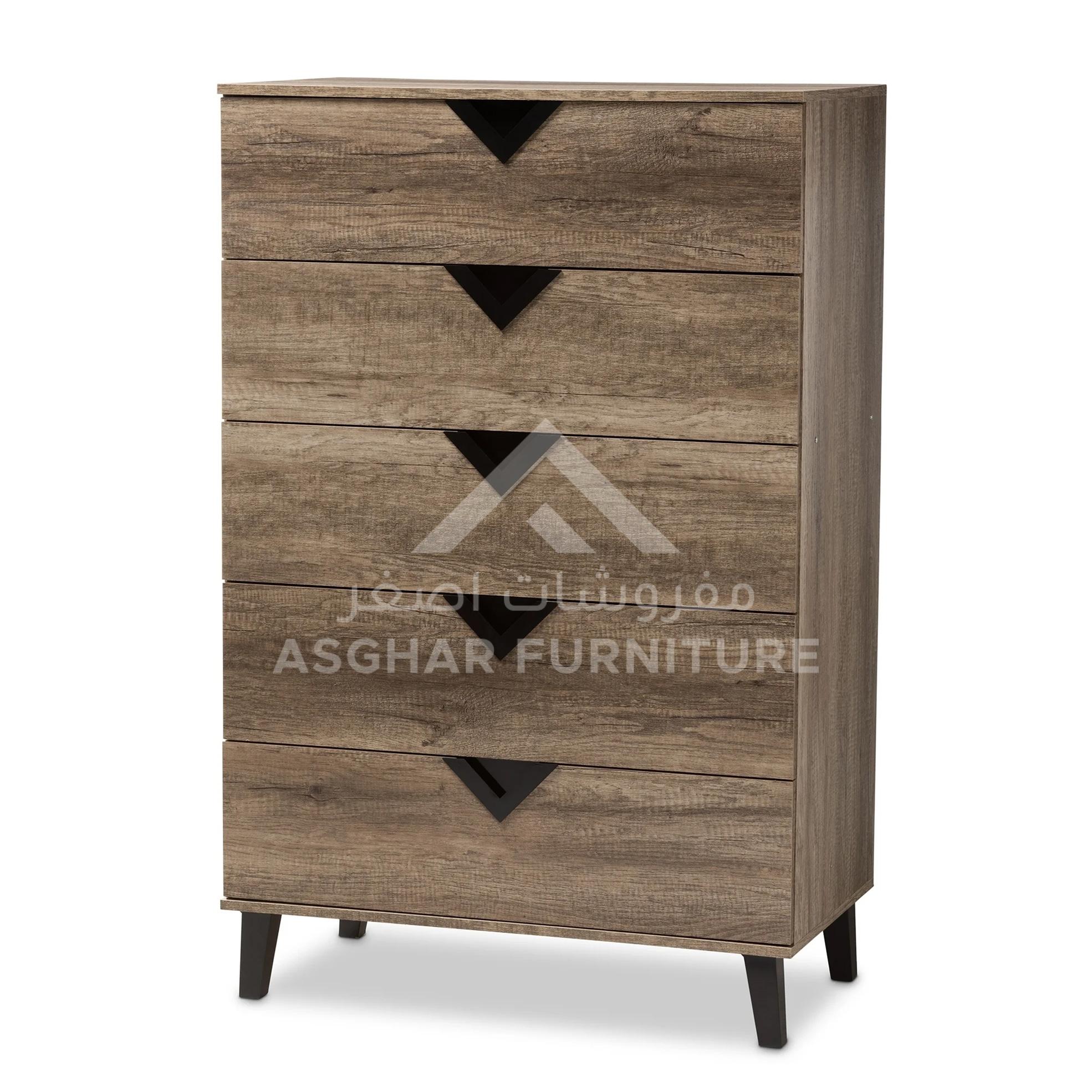 Alita Contemporary 5-drawer Chest - Image 2