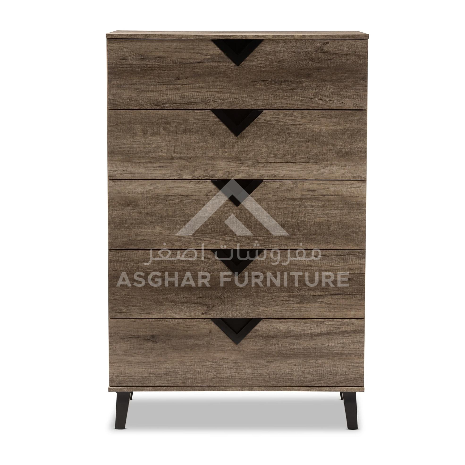 Alita Contemporary 5-drawer Chest - Image 4