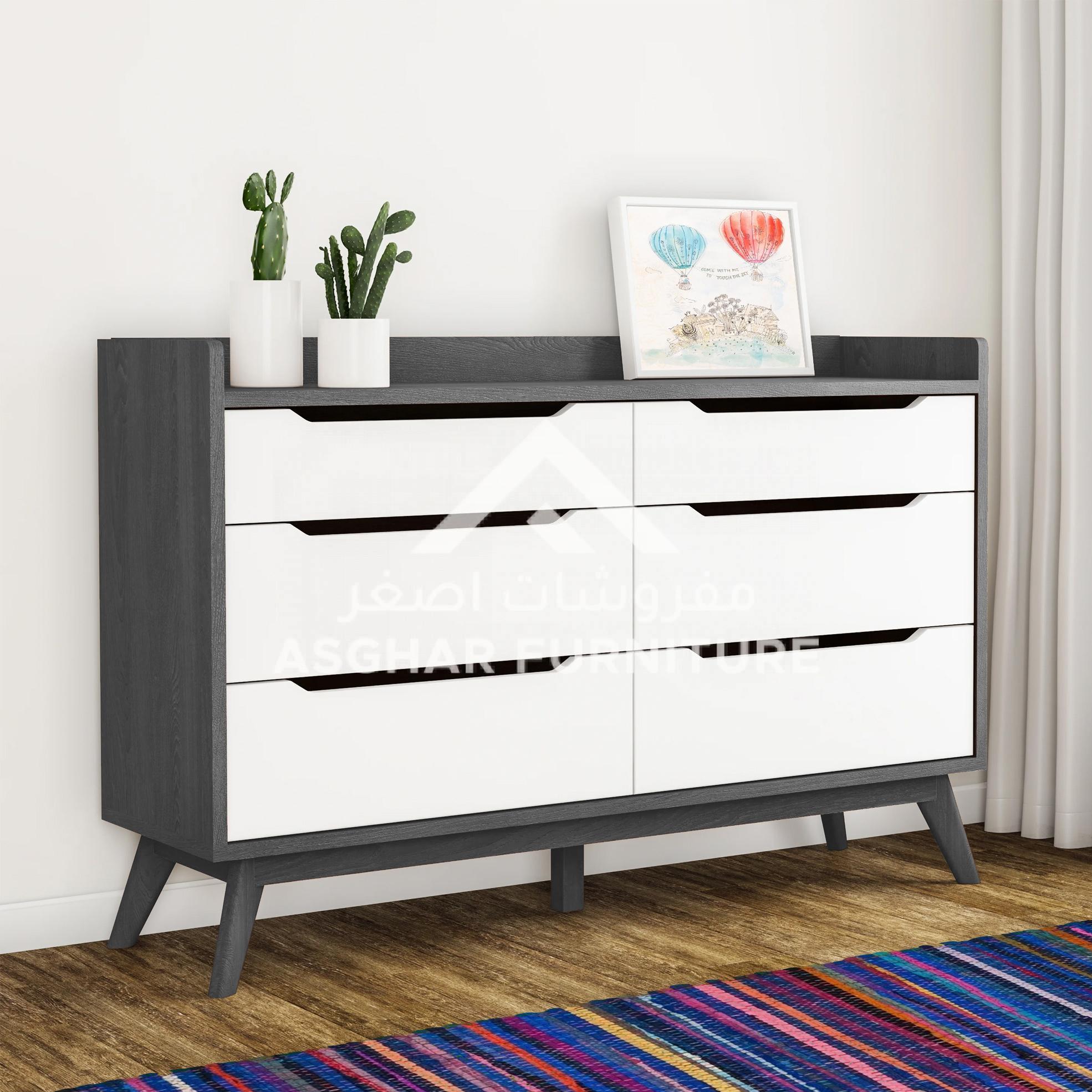 Modern Mid Century 6-Drawer Chest - Image 5