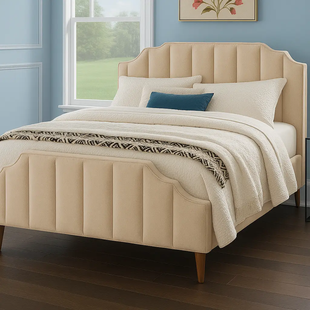Streep Wingback Bed - Image 2
