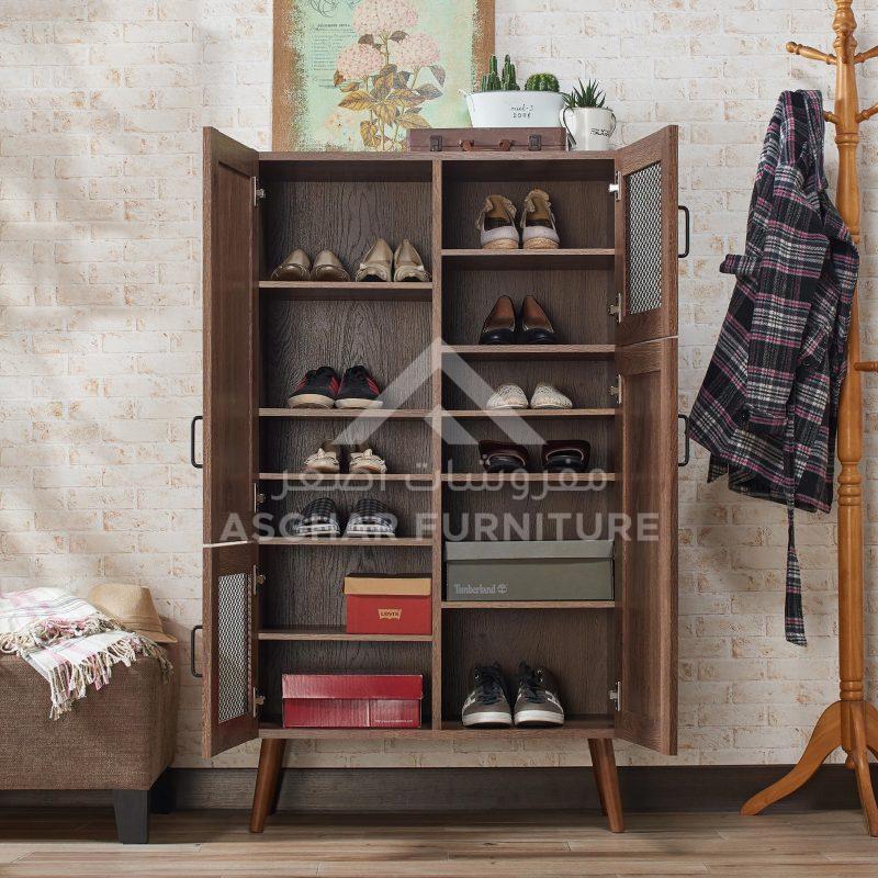 4-Door Shoe Cabinet - Image 2