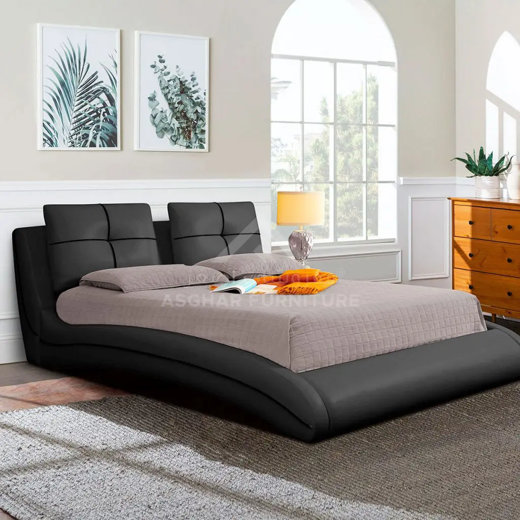 Adler Curved Designer Bed - Image 2
