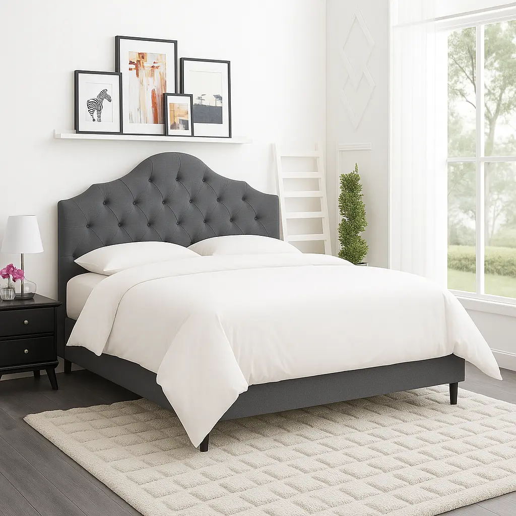 Amira Tufted Bed - Image 2