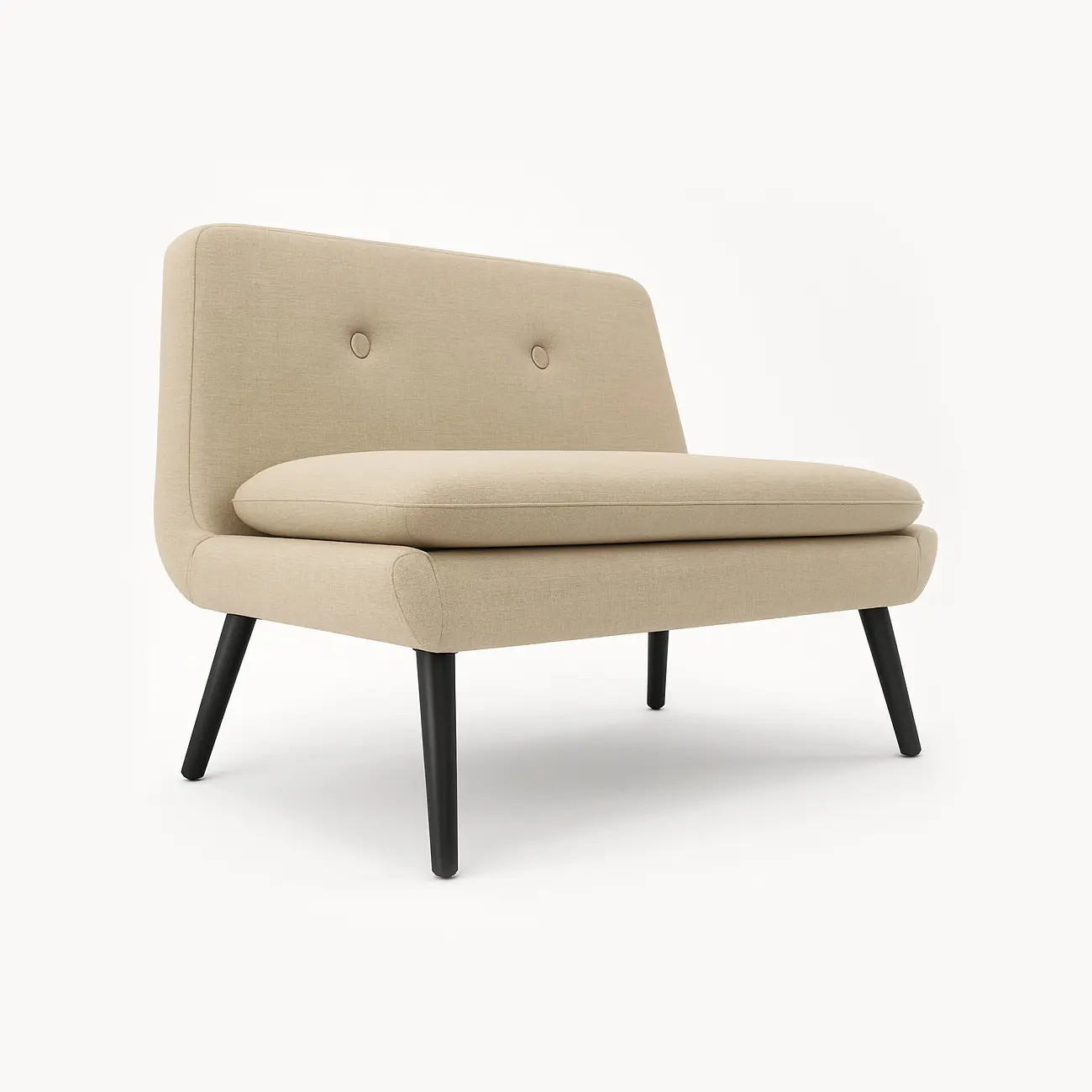 Armless 2-Seater Sofa - Image 2