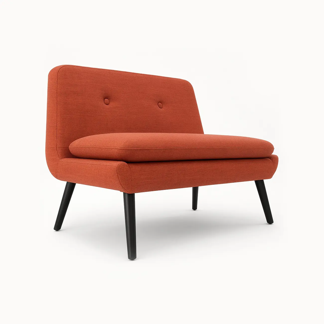 Armless 2-Seater Sofa - Image 4