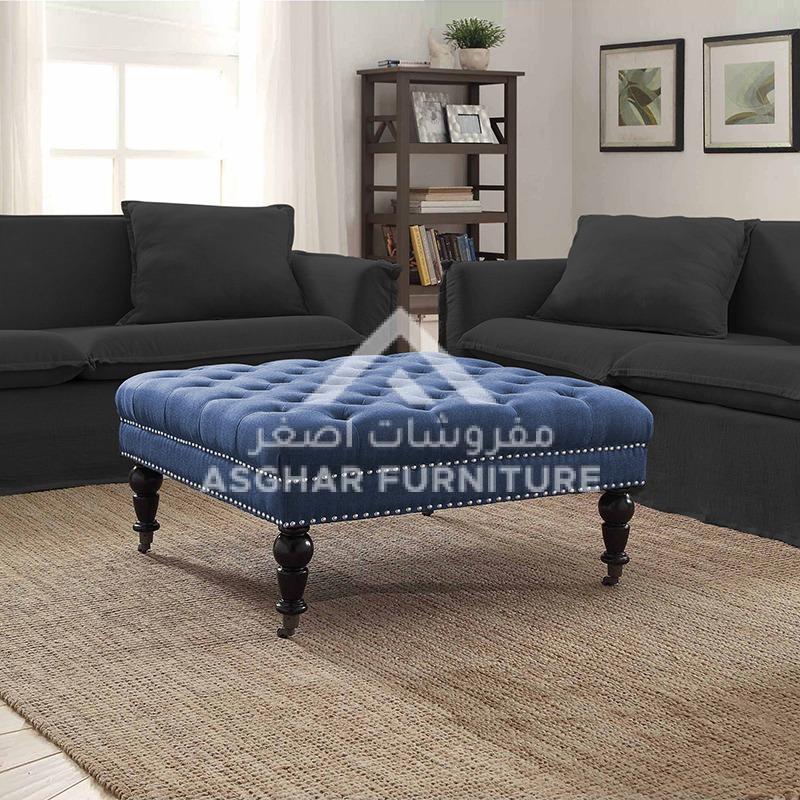 Axton Premium Tufted Ottoman - Image 2