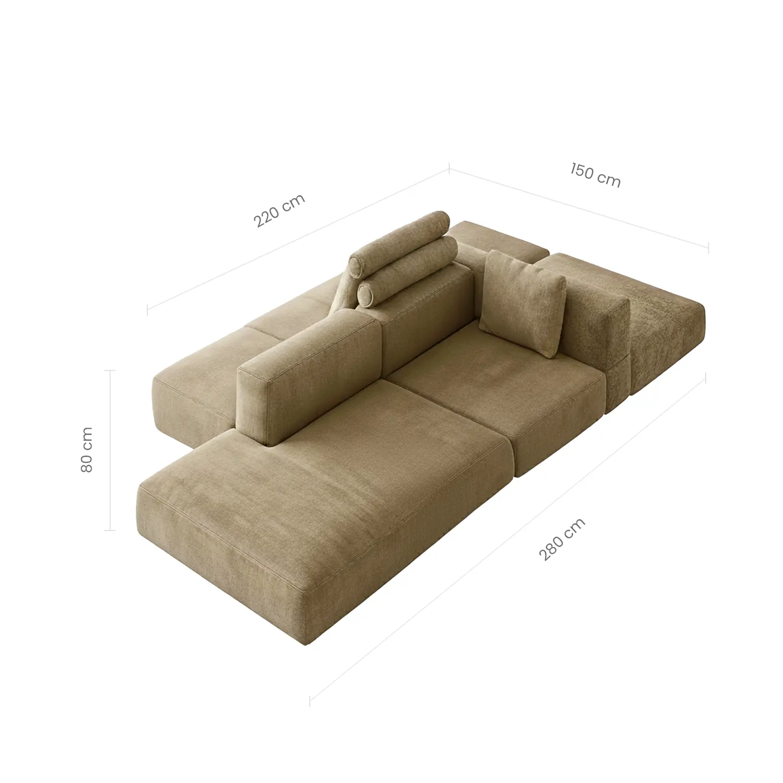 Bali Double-Sided Sofa - Image 2