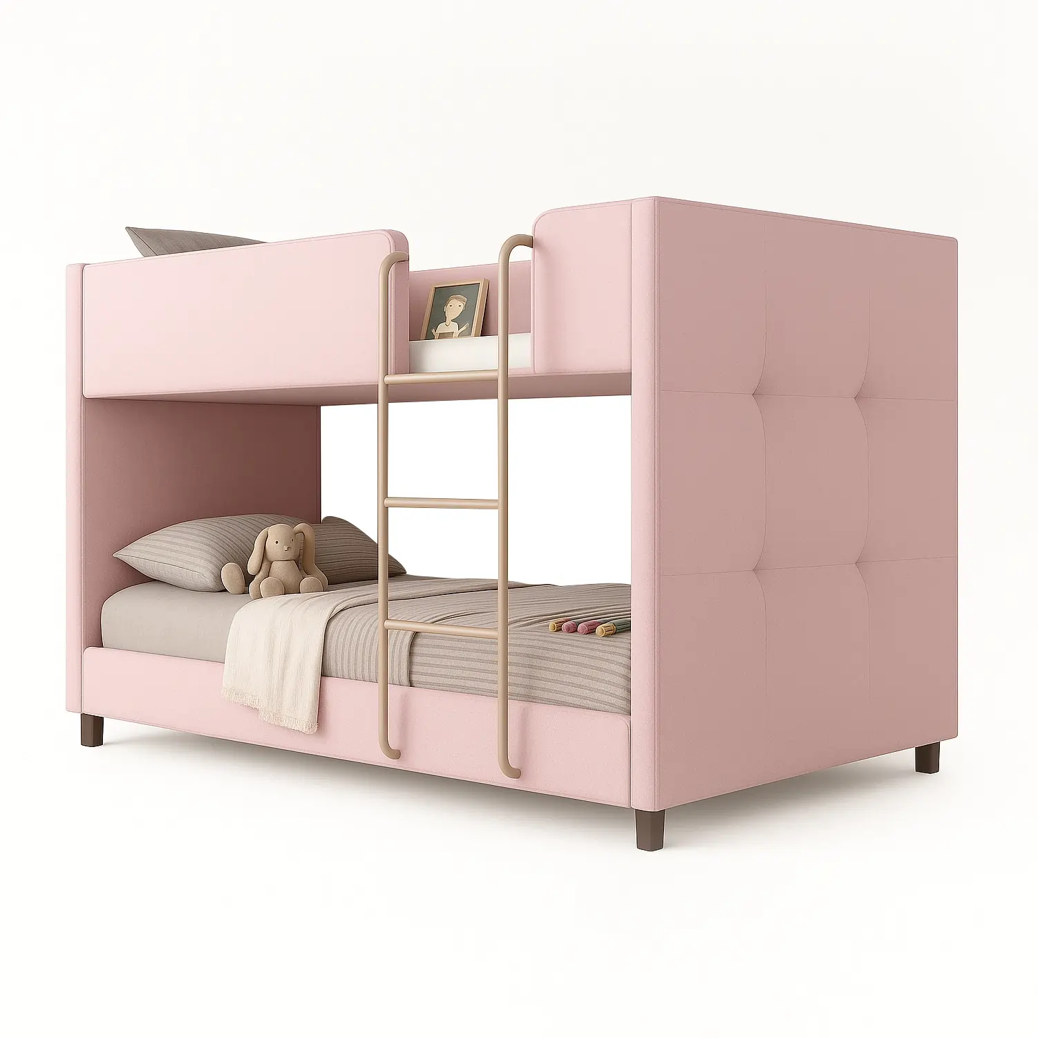 Bliss Upholstered Bunk Bed - Image 5