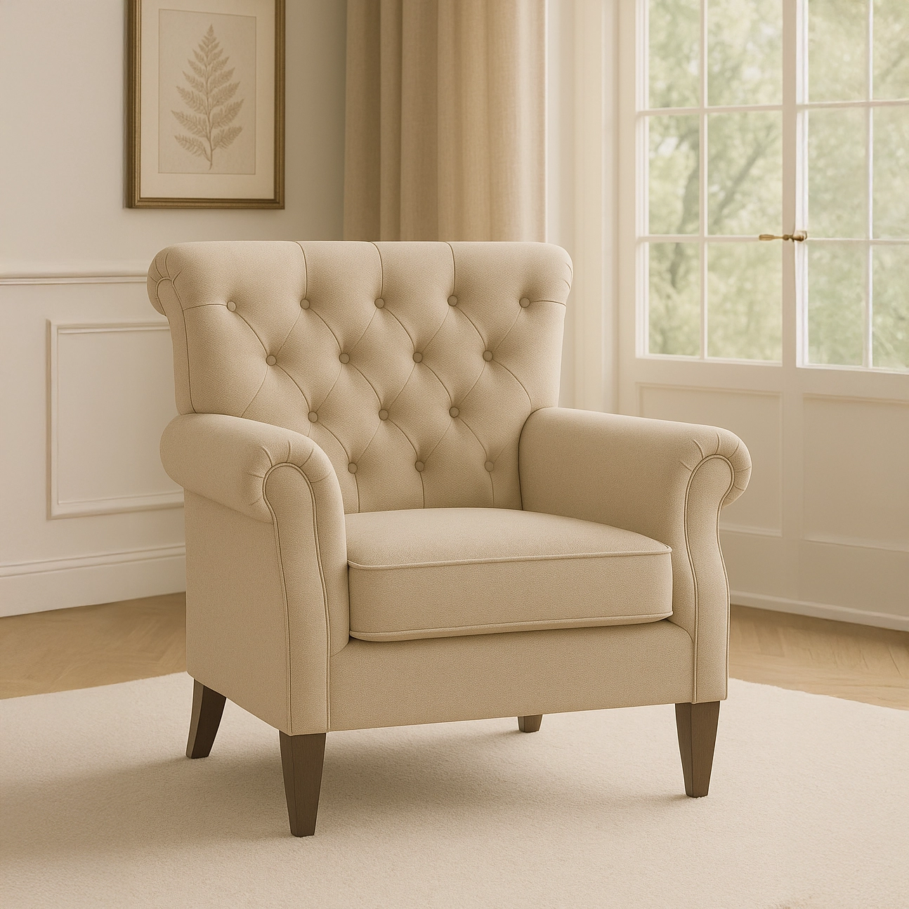 Brust Modern Armchair - Image 2