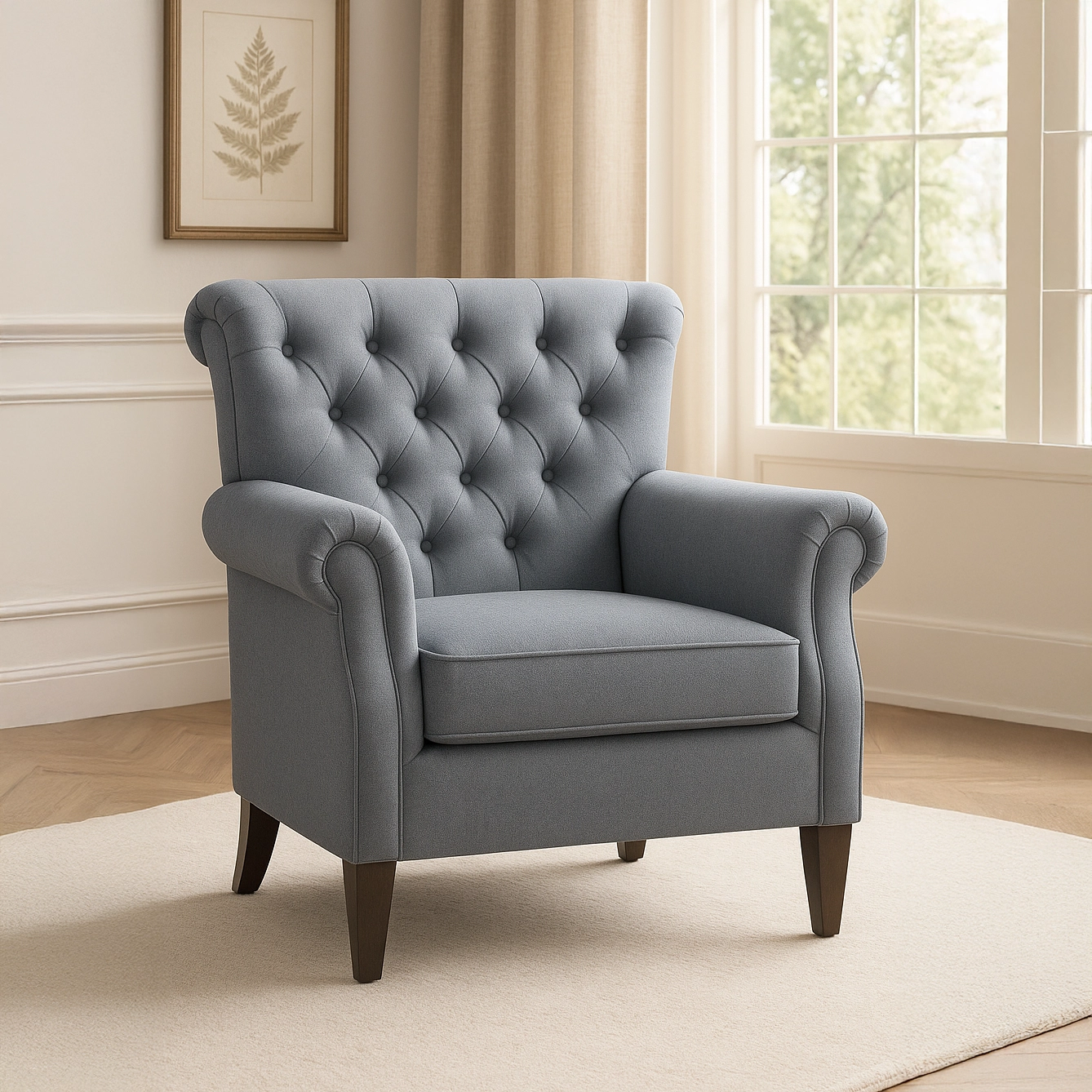 Brust Modern Armchair - Image 4