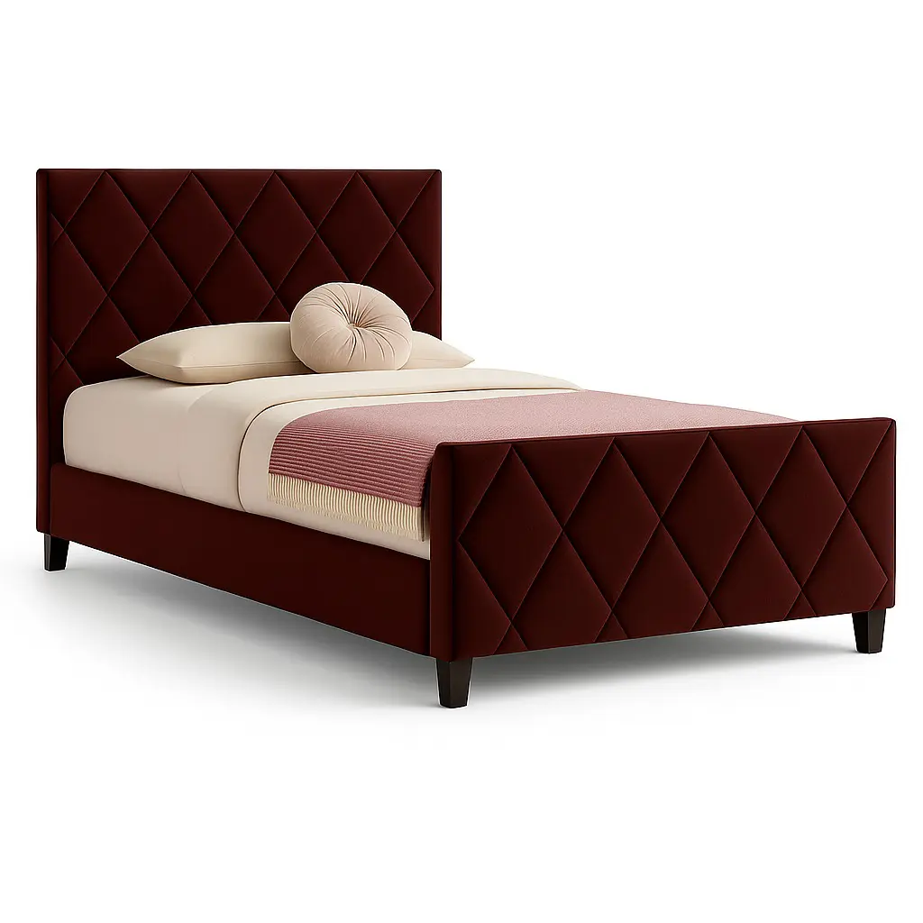 Cave Velvet Bed - Image 4
