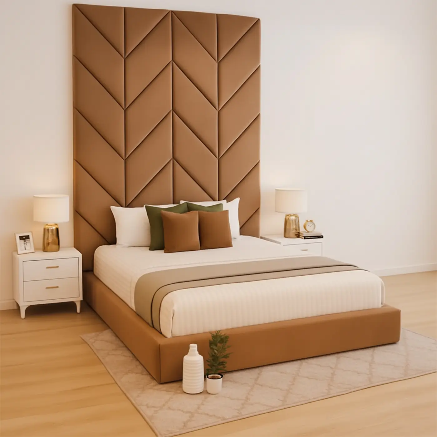 Chevron Luxe Panel Headboard - Image 3