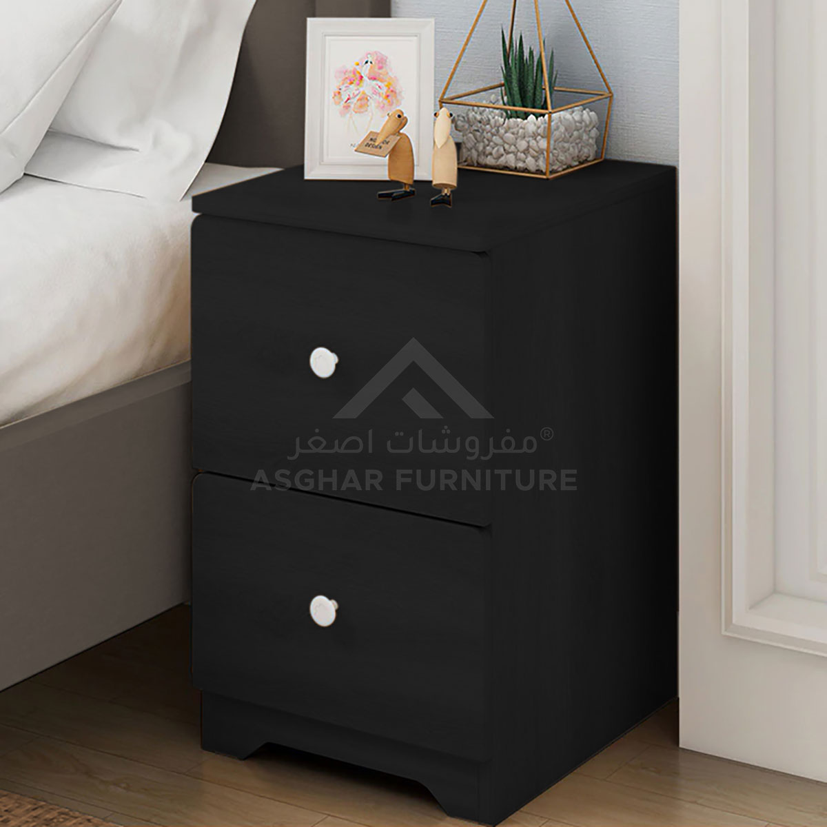 Connor Minimal Bedside Table - Image 2