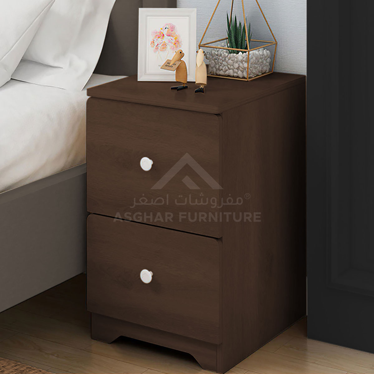Connor Minimal Bedside Table - Image 3