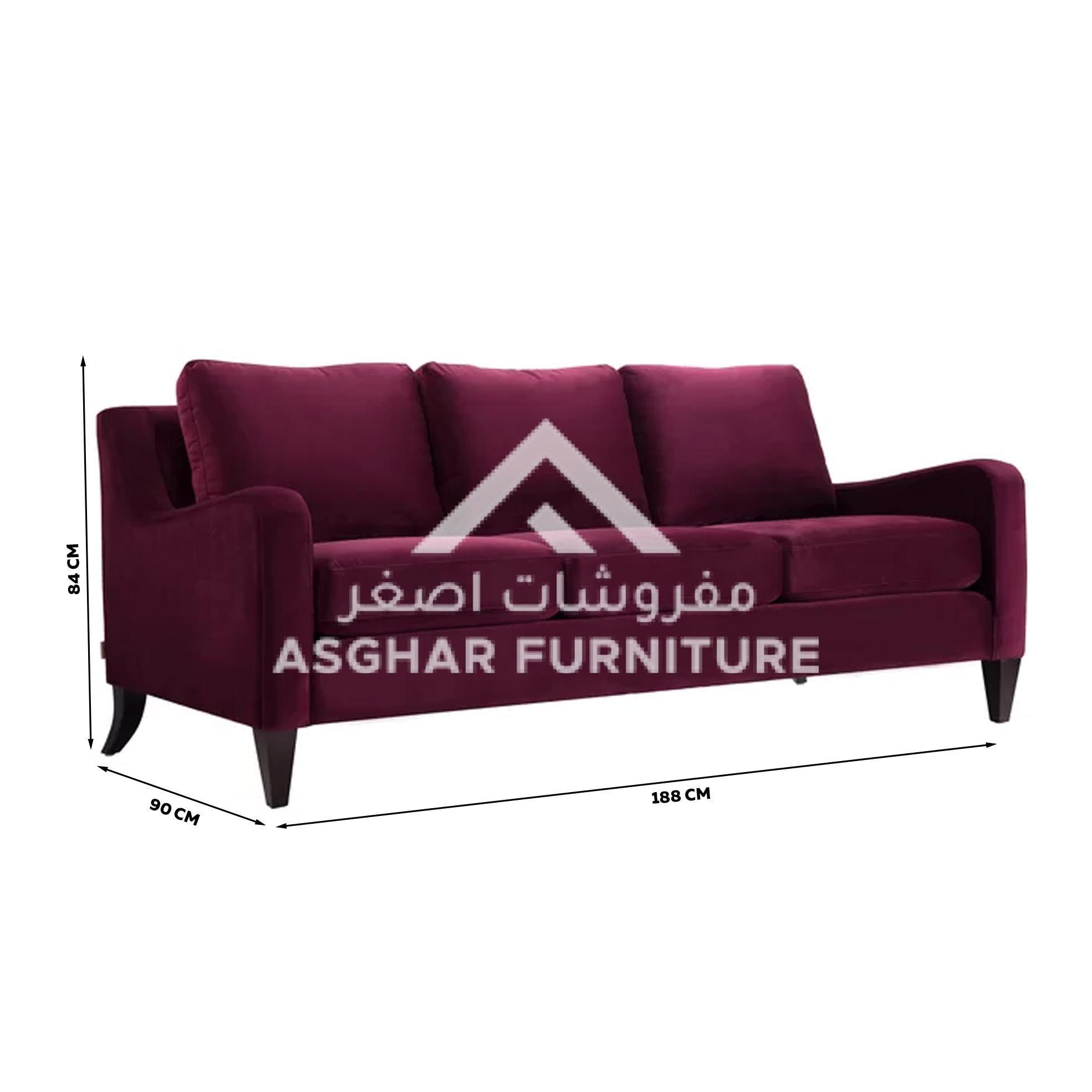 Convy Velvet Sofa - Image 7