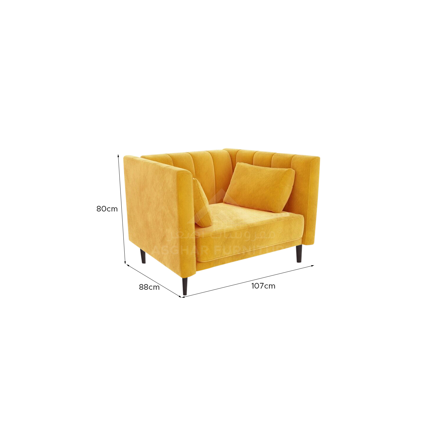 Delight Channel Sofa - Image 8