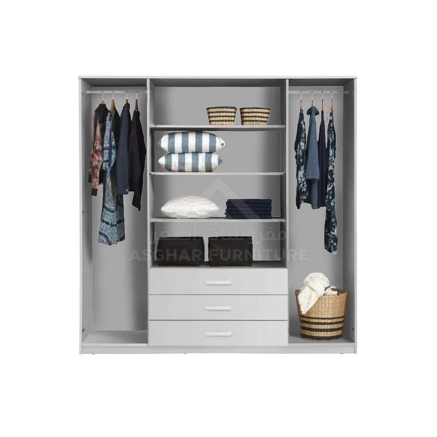 Dulab Mirror Wardrobe - Image 3