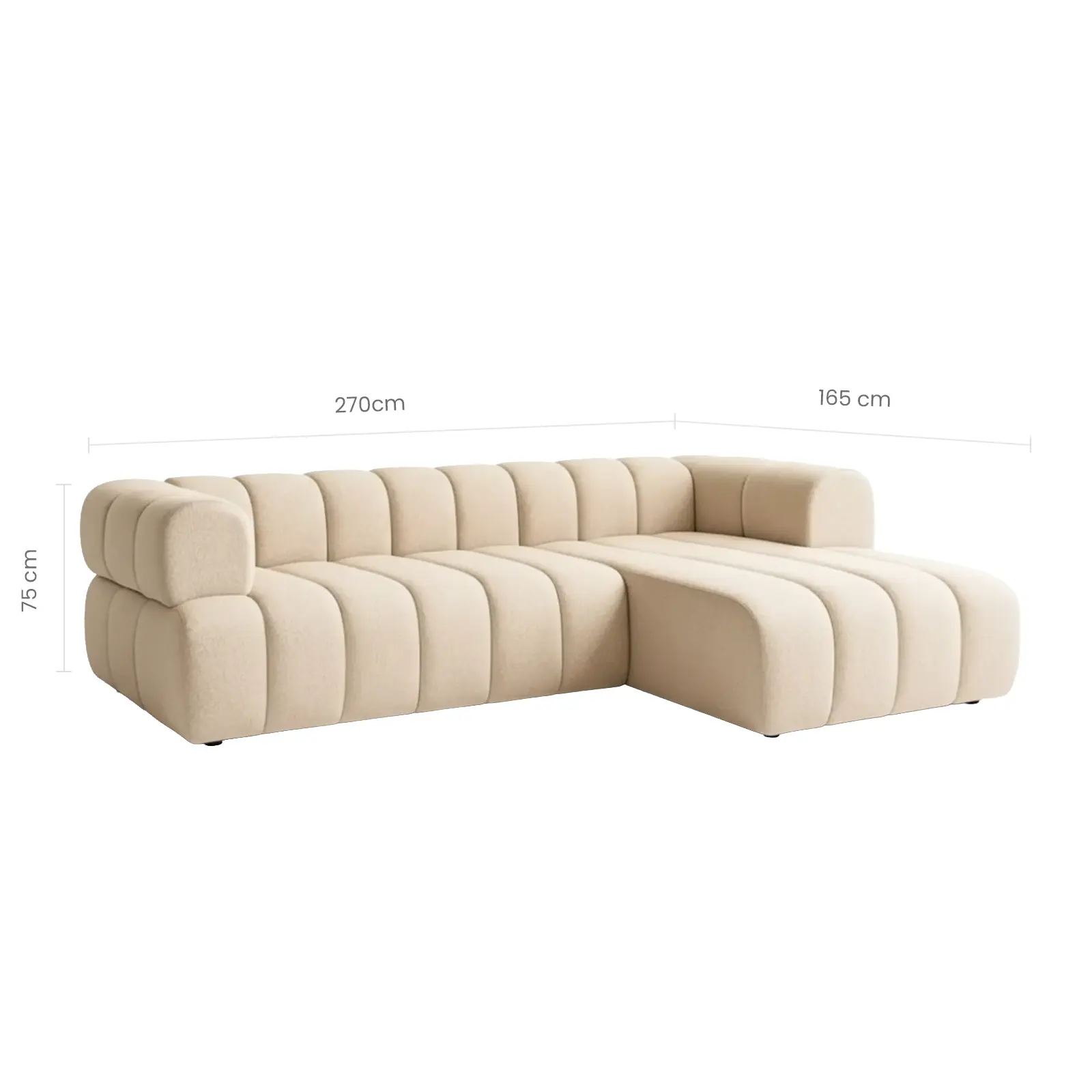 Dune L-shape Sectional Sofa - Image 2
