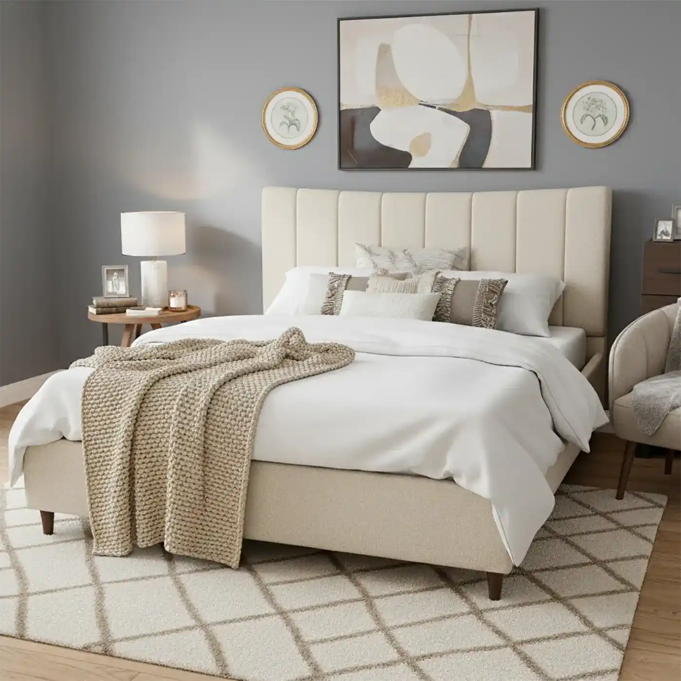 Dusi Platform Bed with Free Mattress - Image 3
