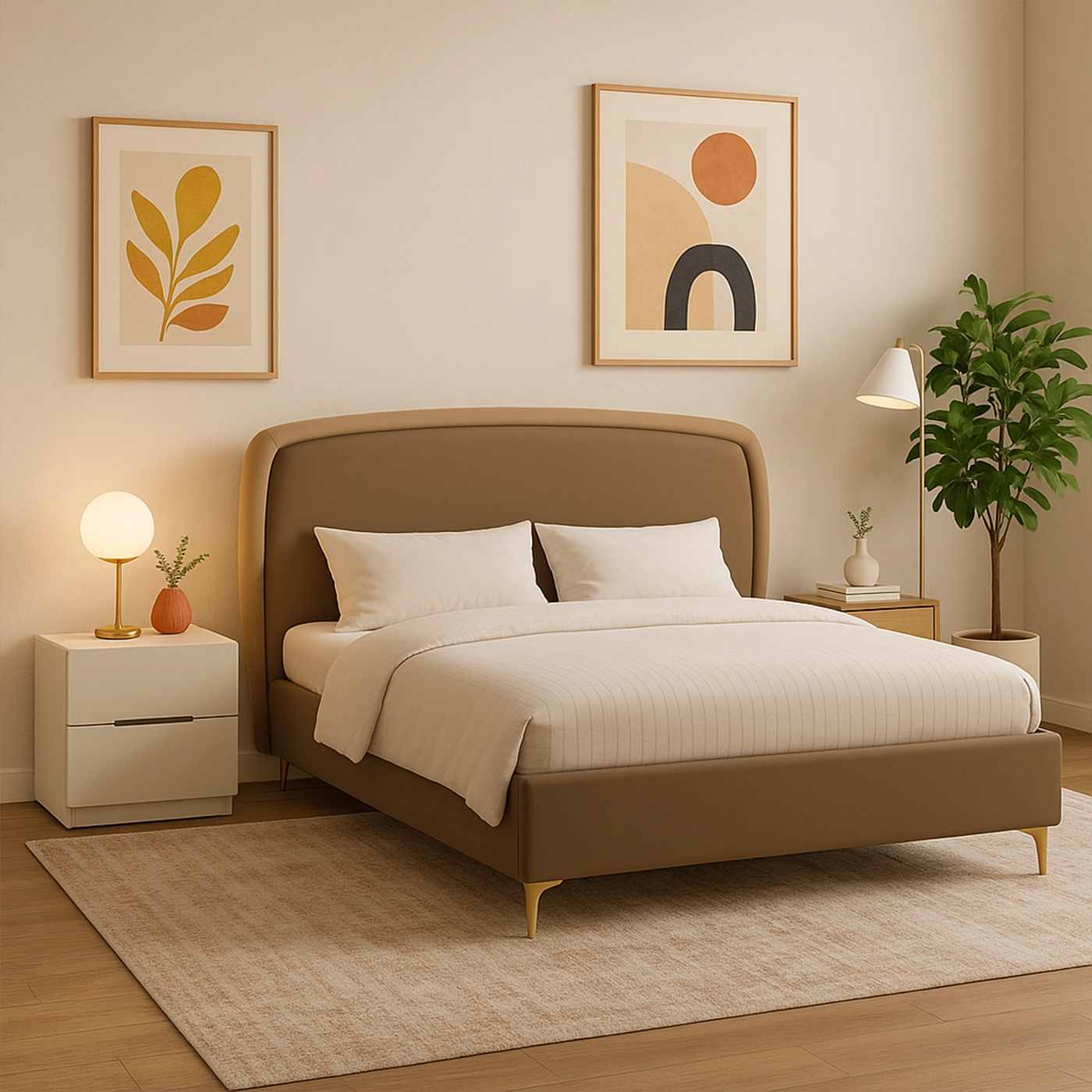 Elena Upholstered Bed