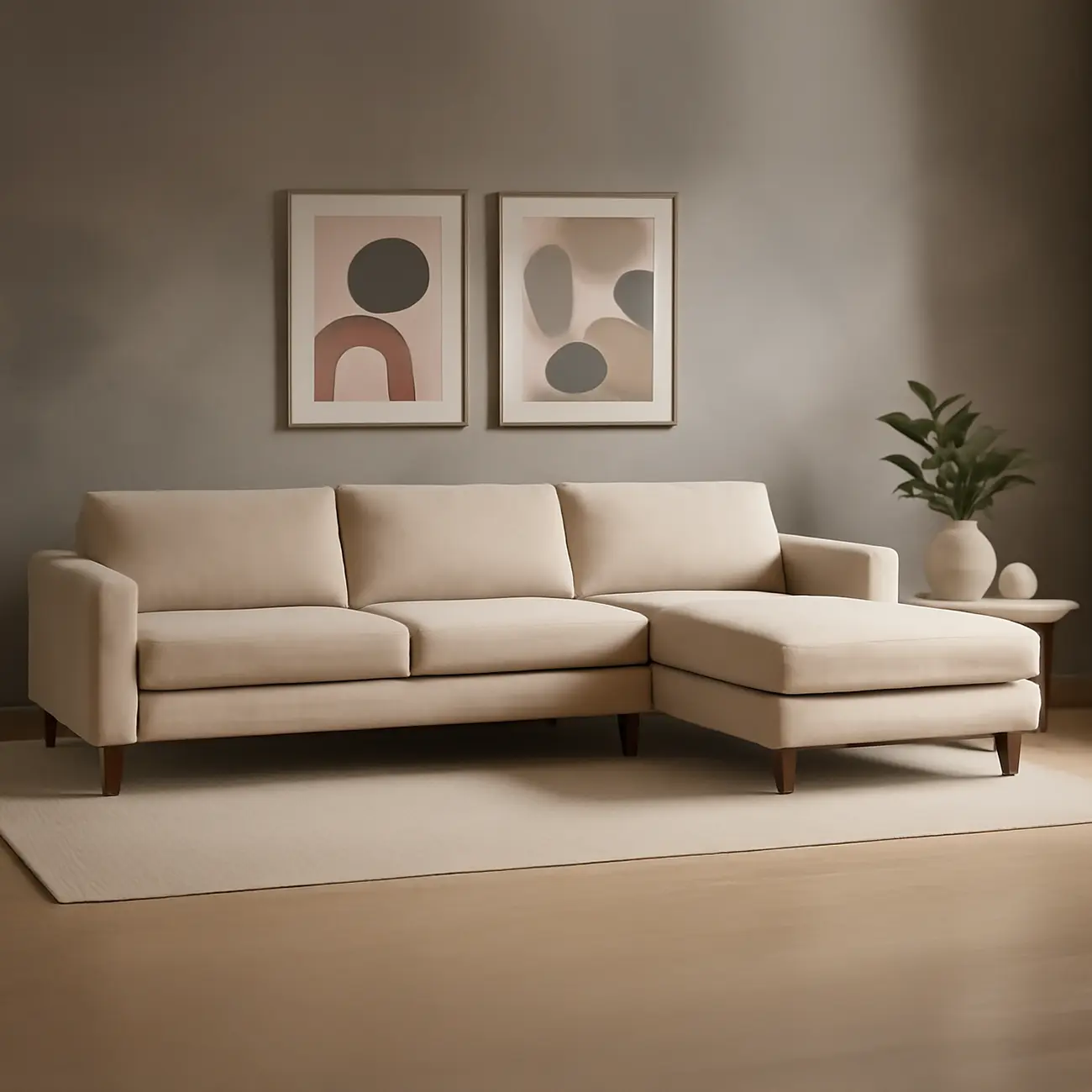 Emmie Contemporary Sectional Sofa - Image 6
