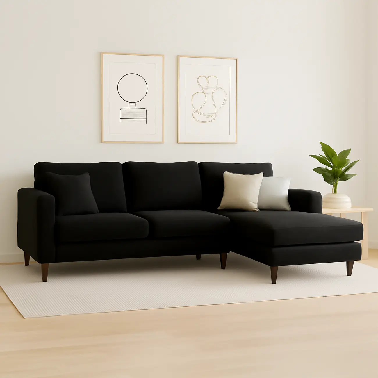 Emmie Contemporary Sectional Sofa - Image 7