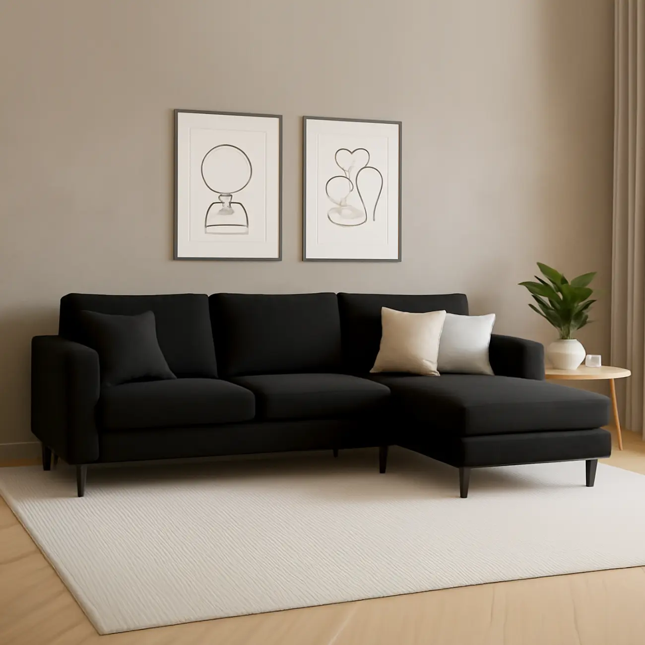 Emmie Contemporary Sectional Sofa - Image 5