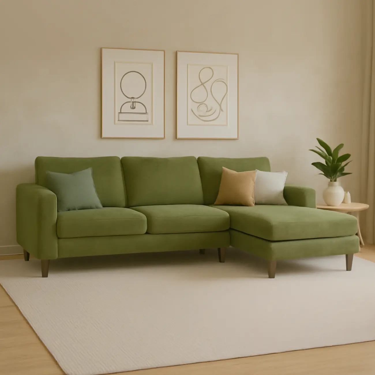 Emmie Contemporary Sectional Sofa - Image 2