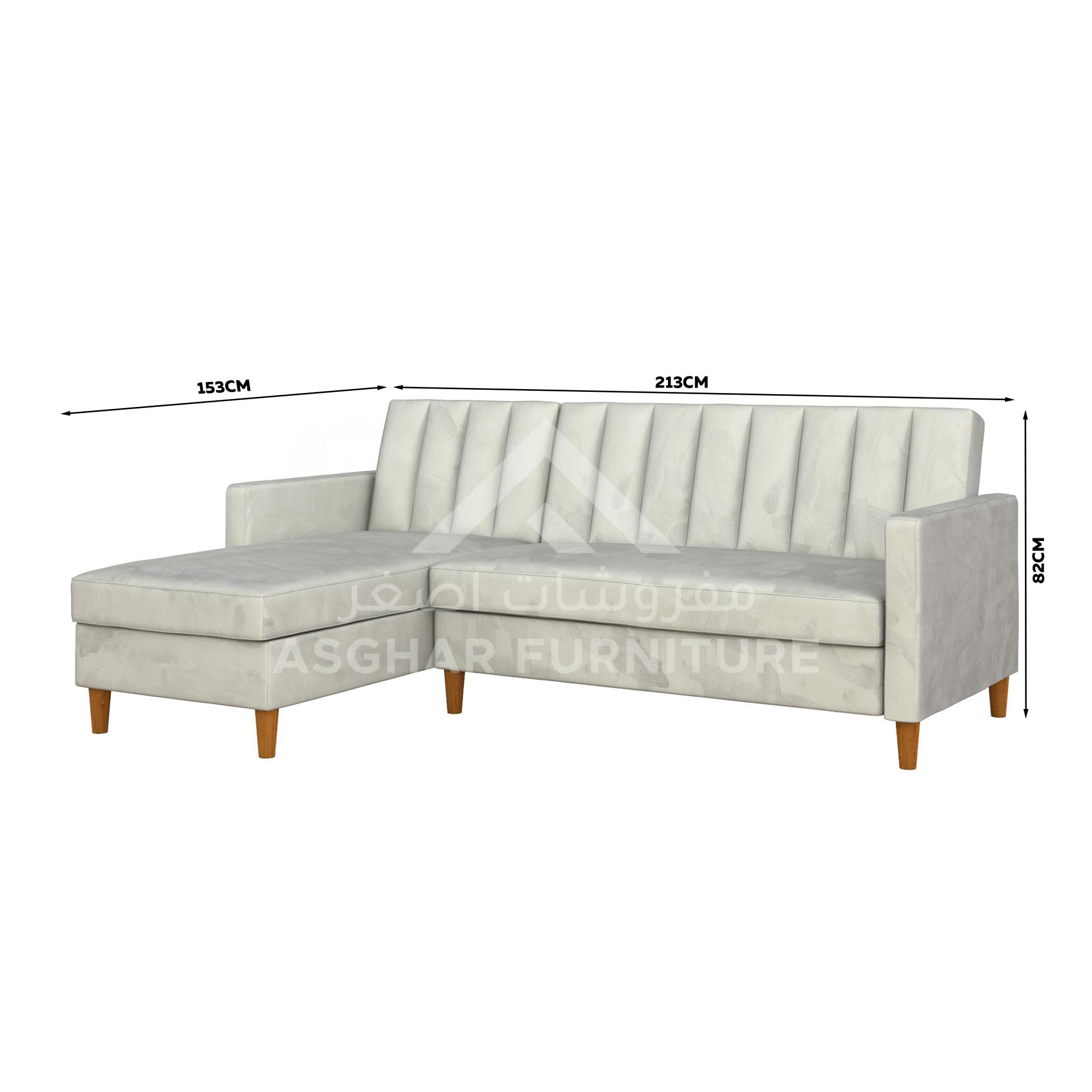 Evan L Shape Sectional Sofa - Image 10