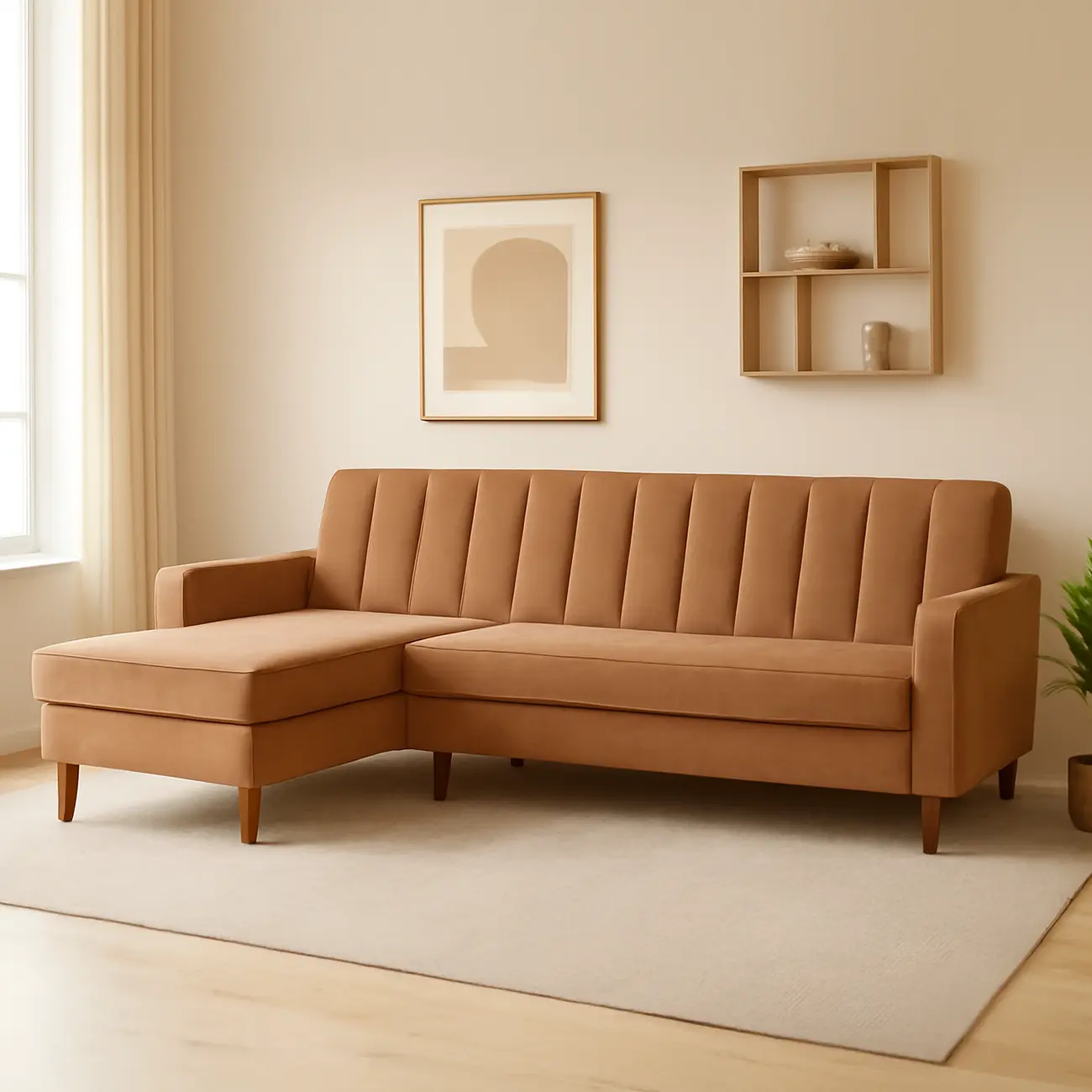 Evan L Shape Sectional Sofa - Image 4