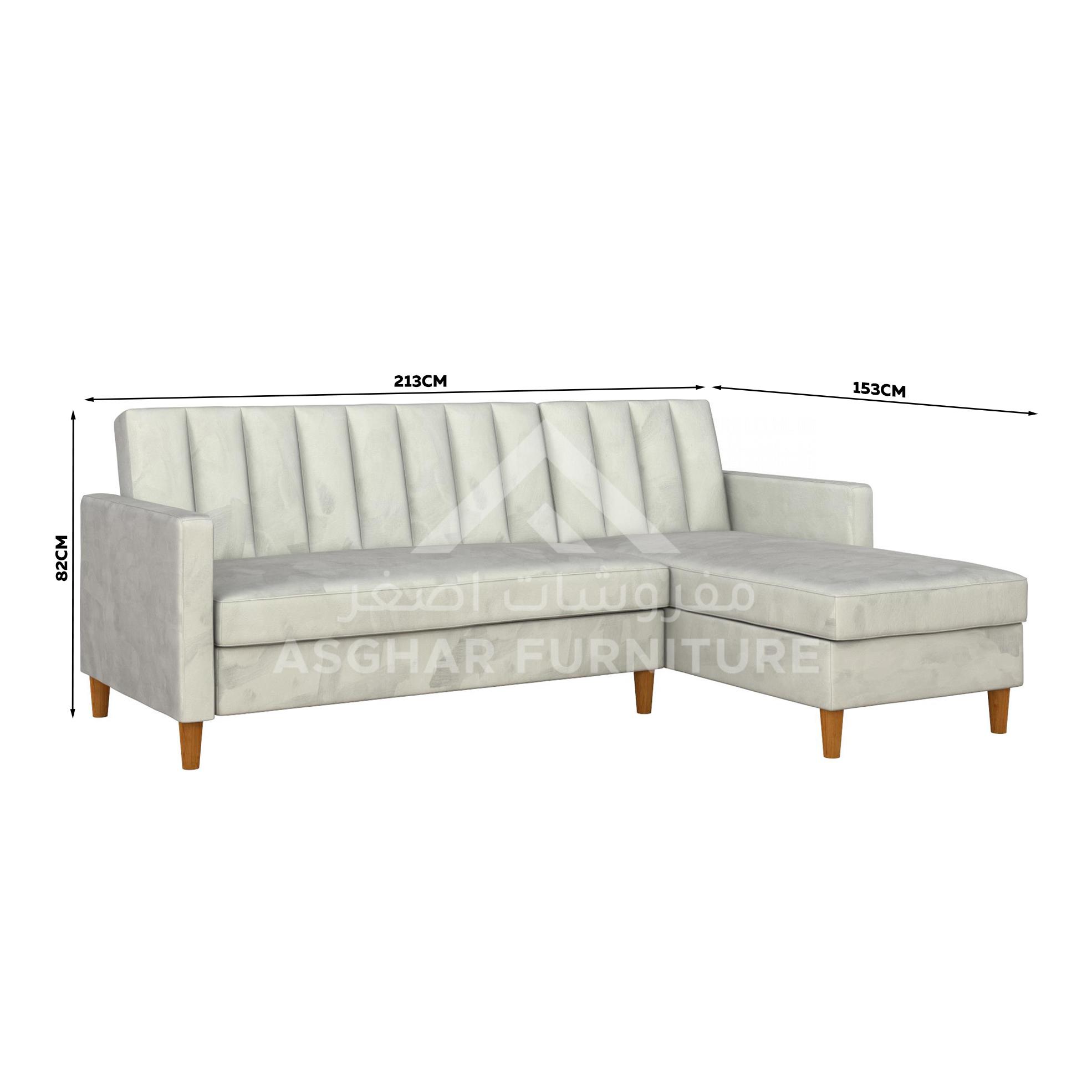 Evan L Shape Sectional Sofa - Image 11