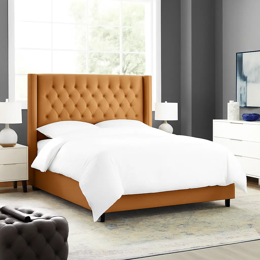 Galaxy Wingback Bed - Image 4