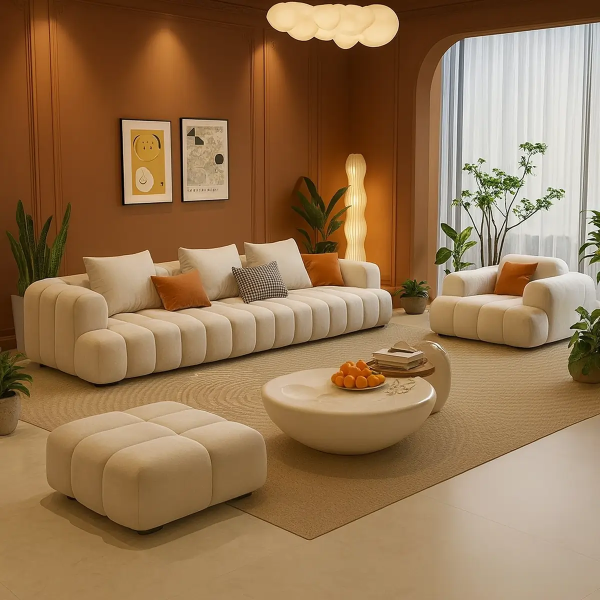 Maison Luxe Sofa Set - Image 6