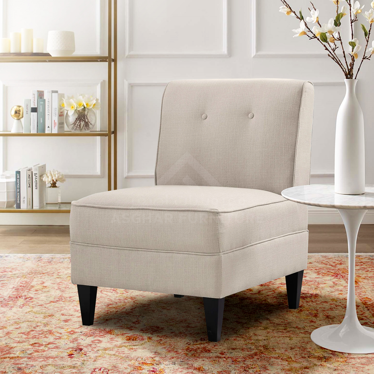 Marinera Premium Armless Chair - Image 2