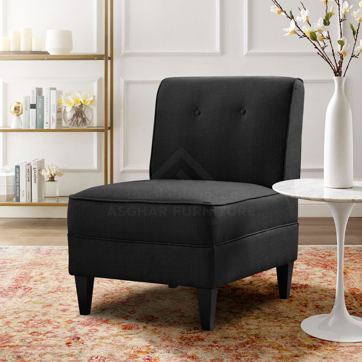Marinera Premium Armless Chair - Image 3
