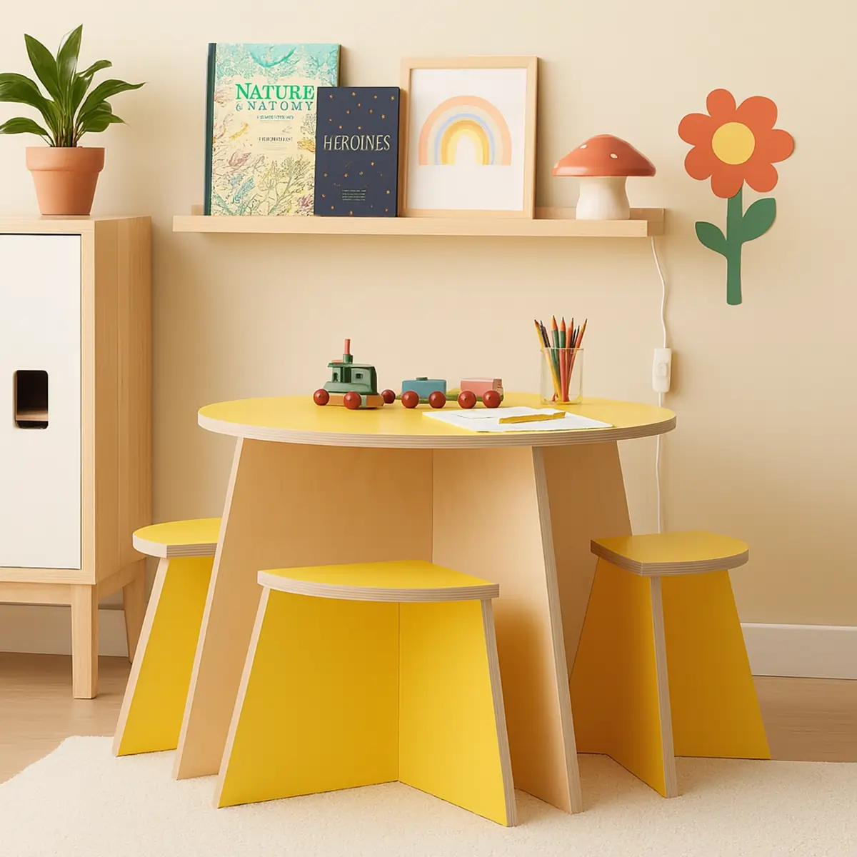 MiniLeaf Kids Table Set - Image 2