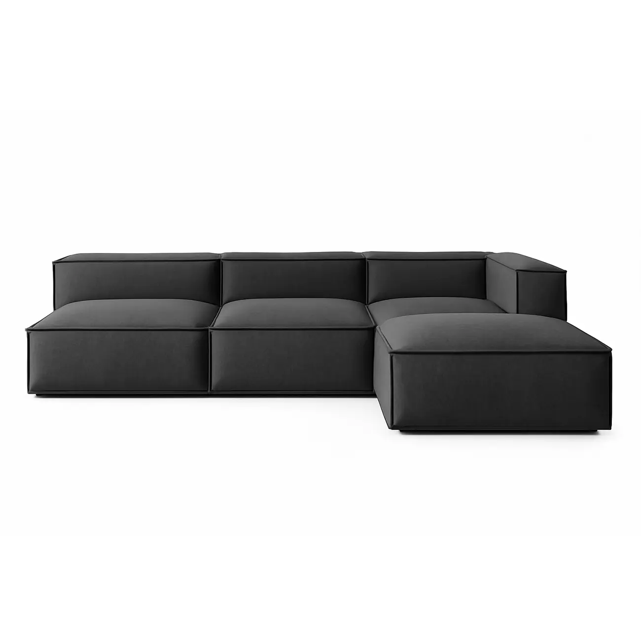 Minimalist L Shape Sofa Set - Image 5
