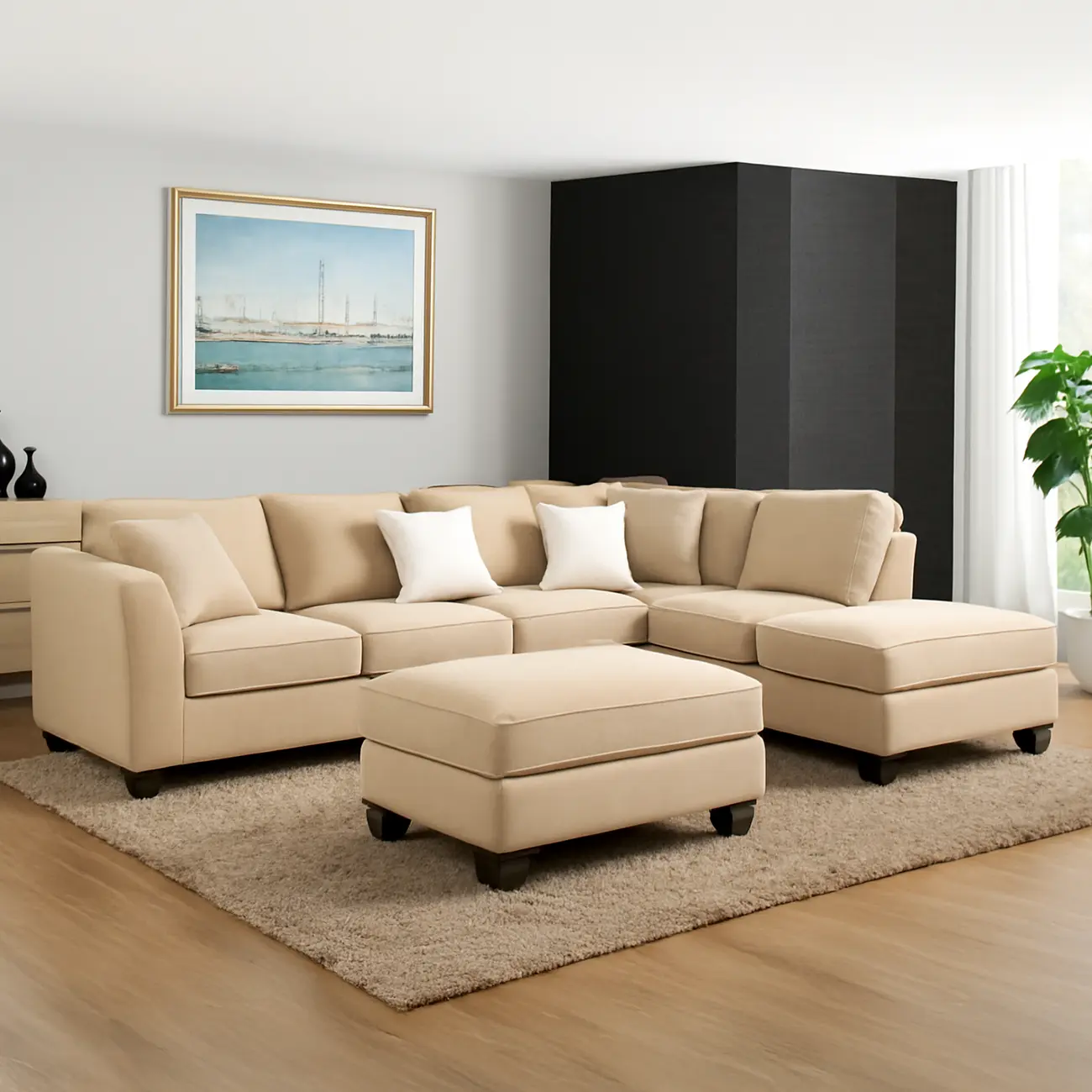 Moira L Shape Modular Sofa - Image 3