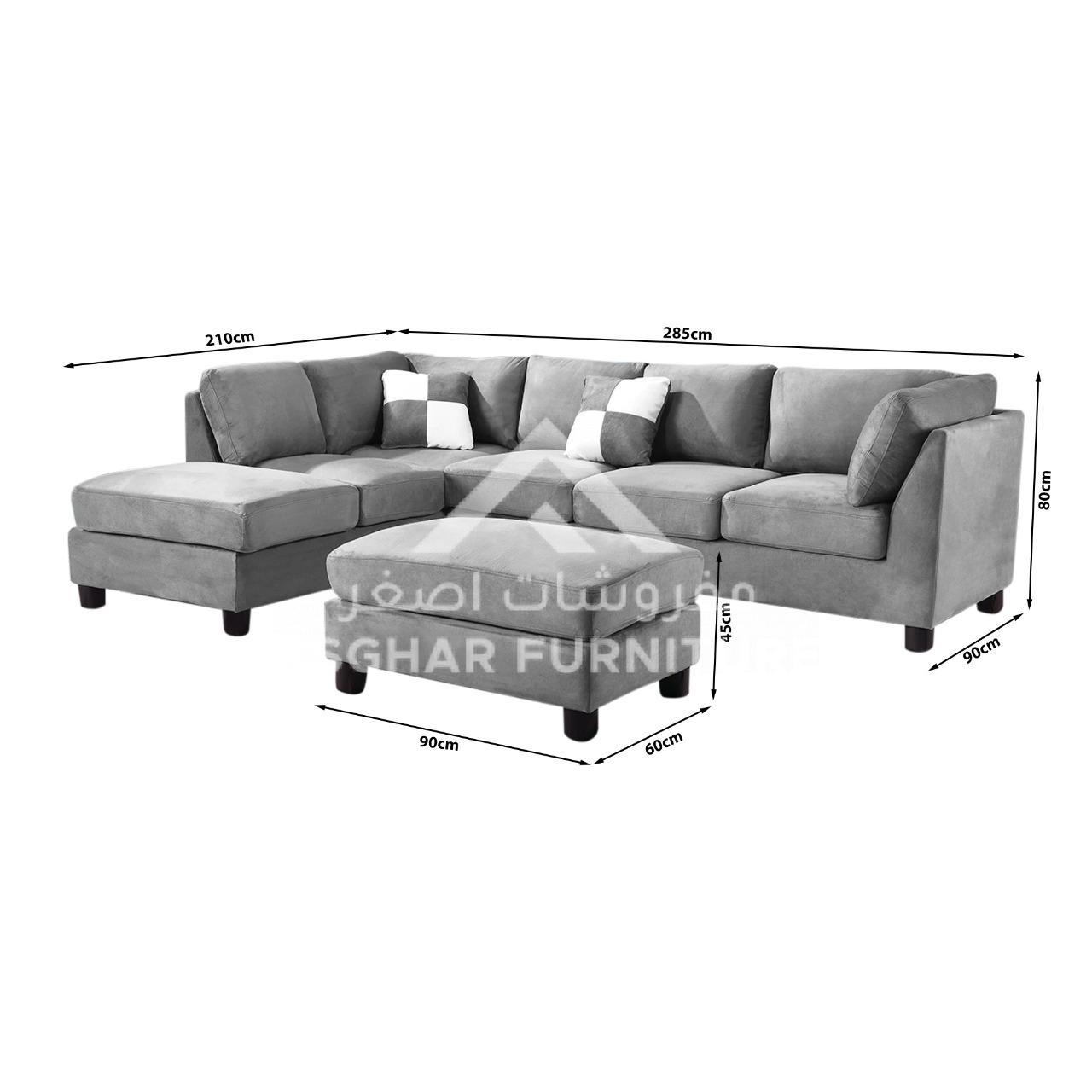 Moira L Shape Modular Sofa - Image 6