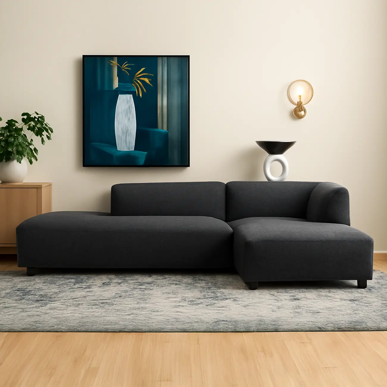 Monza L Shape Sofa - Image 4
