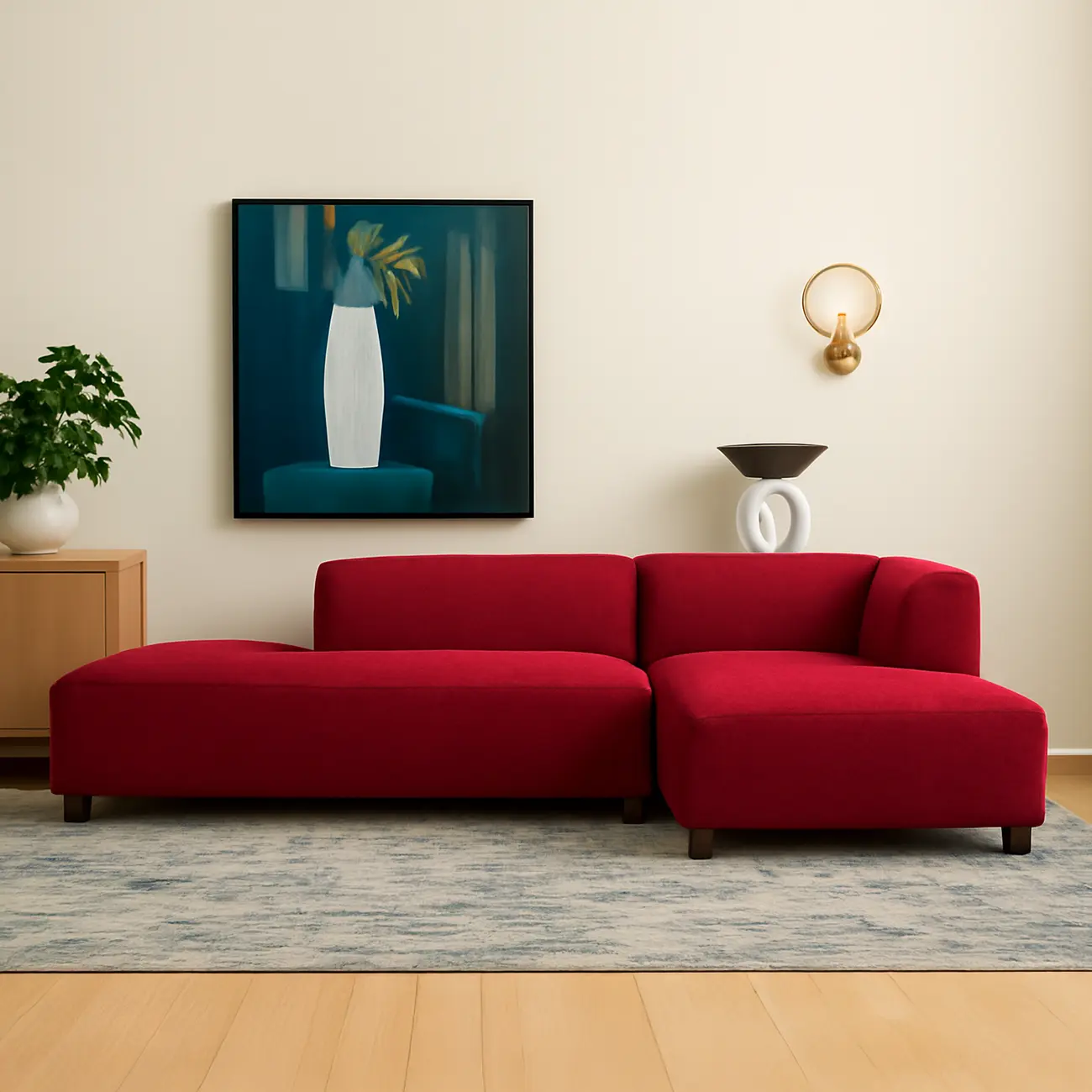 Monza L Shape Sofa - Image 8