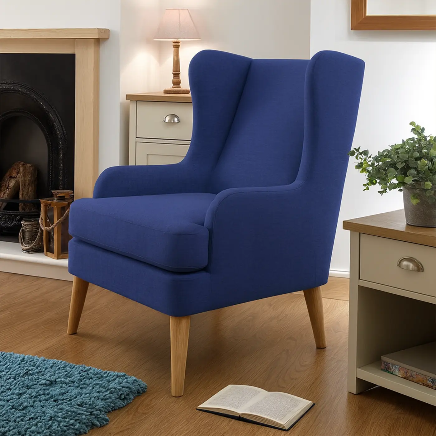 Noah Luxury Wingback Chair - Image 6
